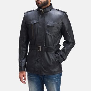 Hunter Class Leather Motorcycle Jacket