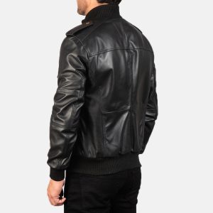 Stylish Black Leather Jacket