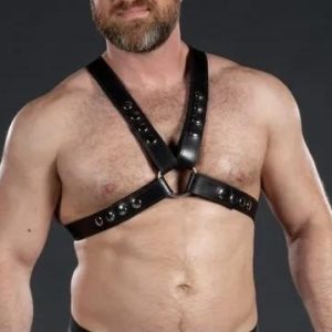 Top Bulldog Harness Gay For Men BDSM leather harnesses cross harness BDSM leather custom leather BDSM harness full leather BDSM harness