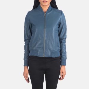 Bomber Jacket Blue Womens